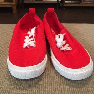 H&M red sneakers